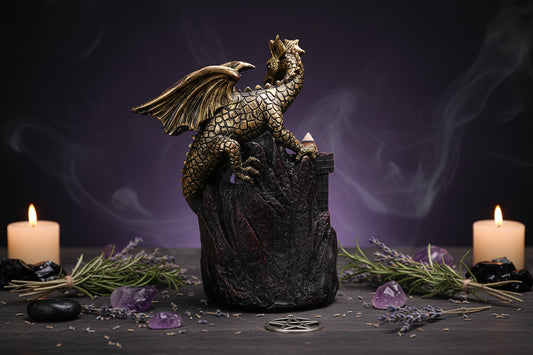 Dragon Incense Holder - Sorceress Sanctuary Dragon