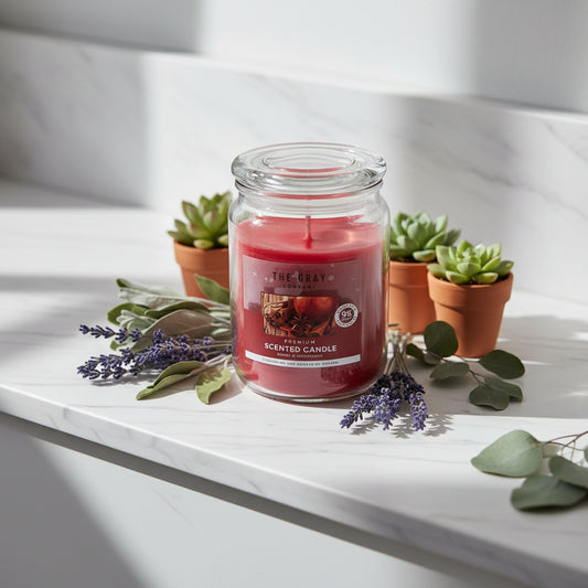 Glass Aromatherapy Candle