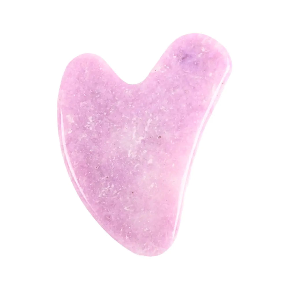 Natural Pink Crystal Gua Sha Board