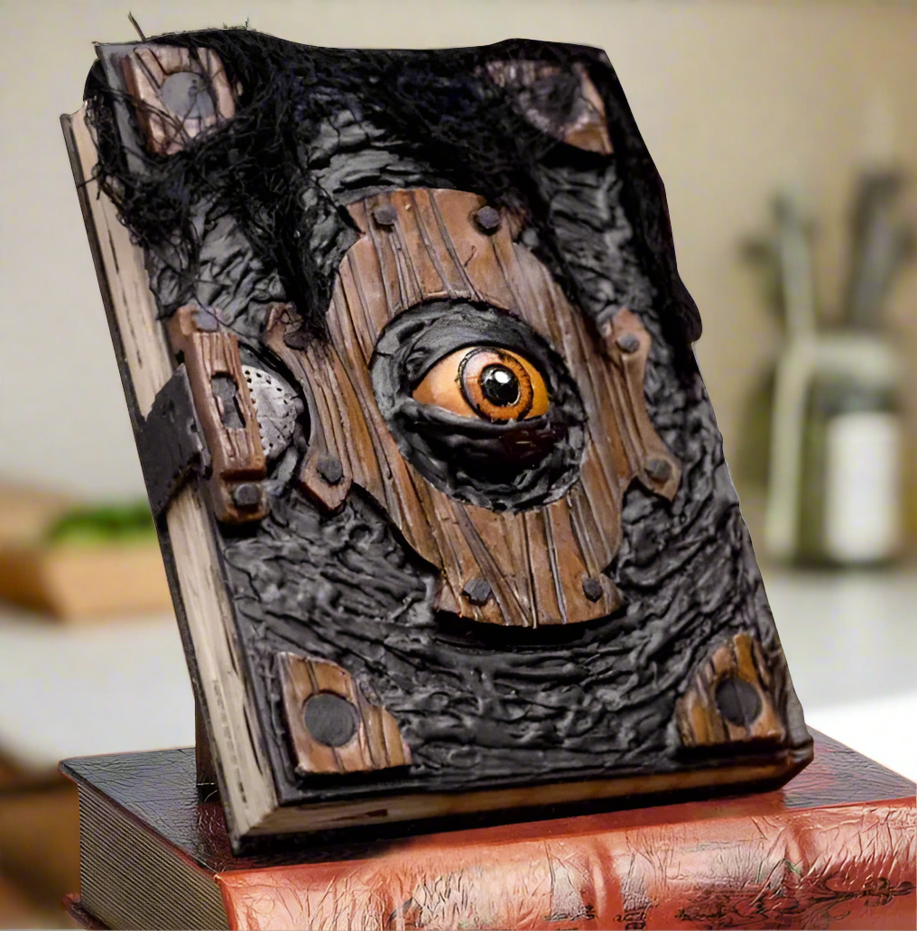 Cursed Demon Eye Horror Book Sorceress Sanctuary