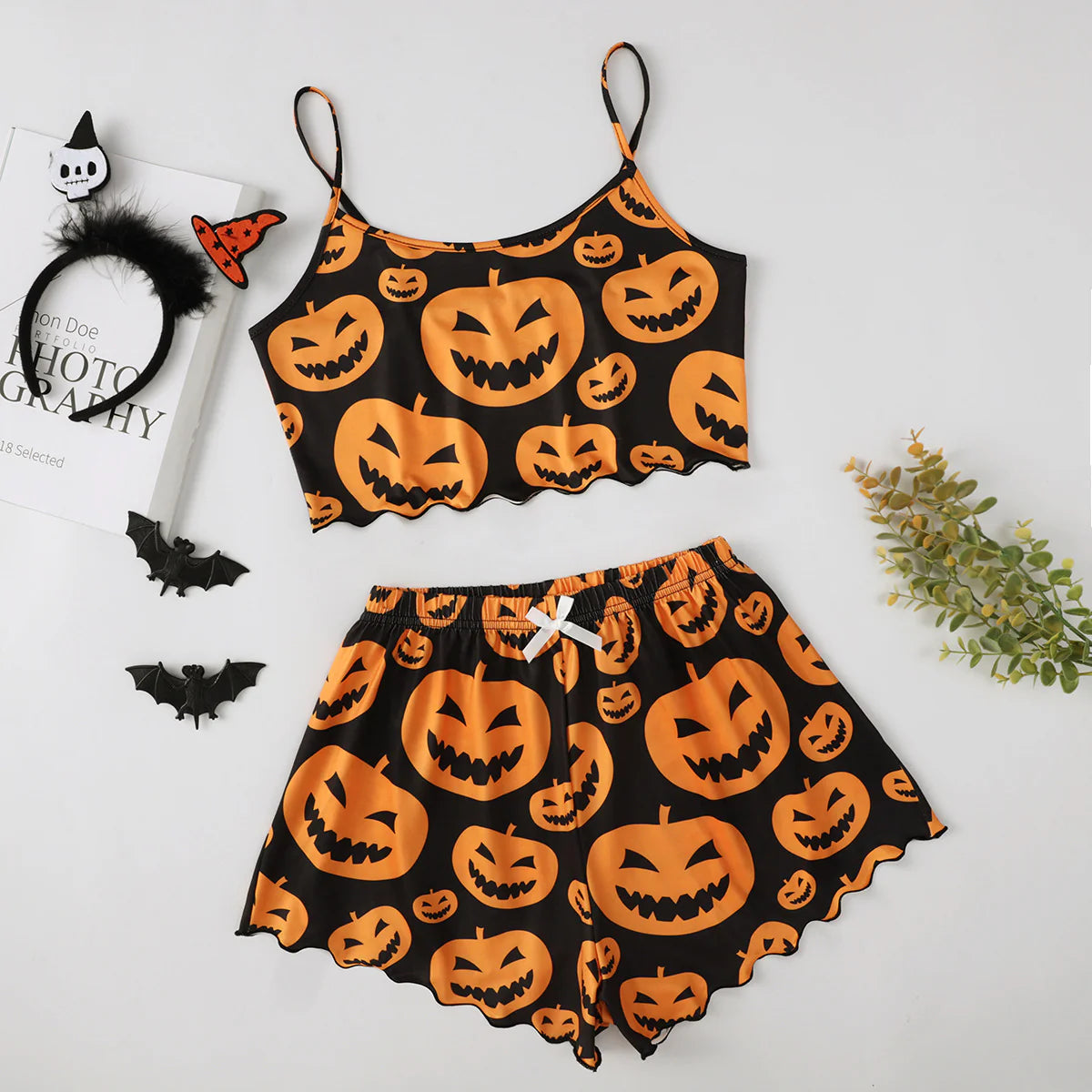 Cozy Halloween Pajama Set