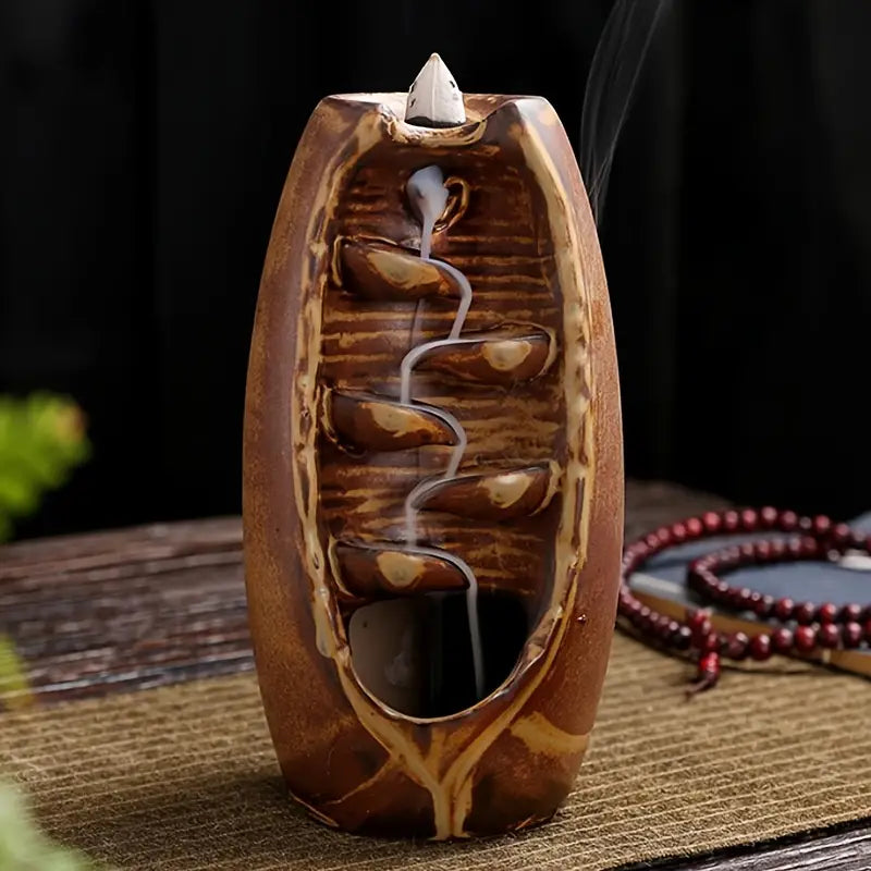 Ceramic Backflow Incense Holder