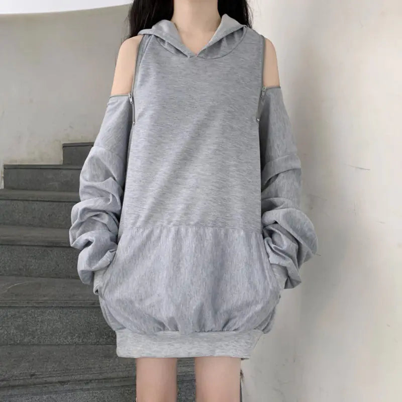 Gothic Oversized Hoodie