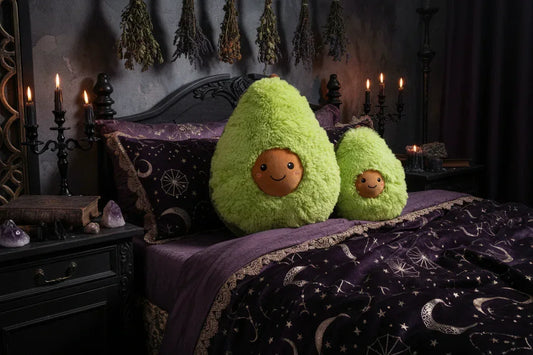 Enchanted Avocado Plush - Sorceress Sanctuary Green / 20cm-Green / 25cm-Green / 30cm-Green / 38cm-Green / 40cm