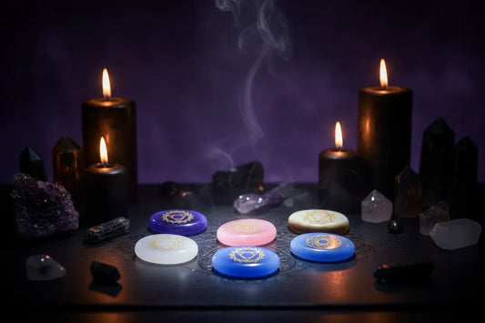 Engraved Rune Beads - Sorceress Sanctuary 7 colors