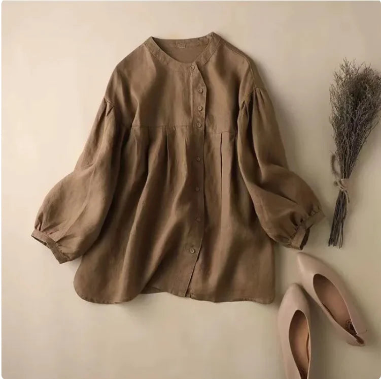 Organic Cotton Linen Shirt Sorceress Sanctuary