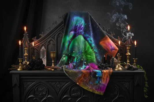 Fantasy Mushroom Tapestry - Sorceress Sanctuary 100*150cm-130*150cm-200*150cm-230*150cm
