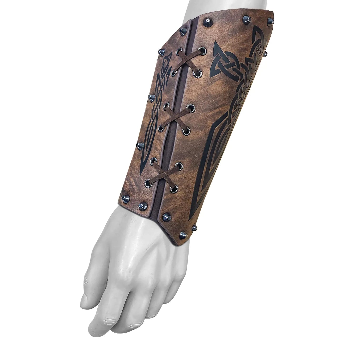 Leather Knight Arm Bracers Sorceress Sanctuary