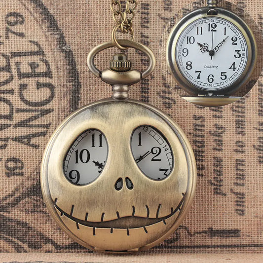 Pumpkin Jack Retro Pocket Watch