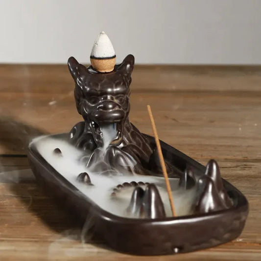 Dragon Backflow Incense Burner Sorceress Sanctuary