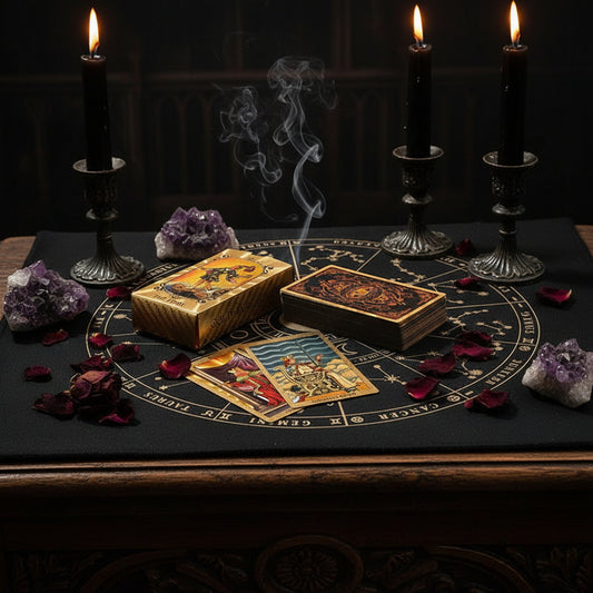 Gold Foil | Tarot Set - Sorceress Sanctuary Playing card