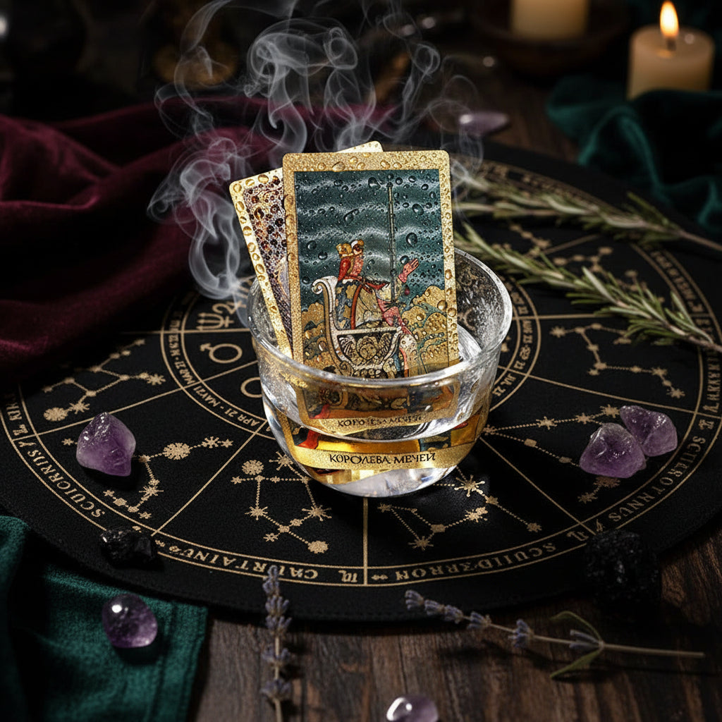 Gold Foil | Tarot Set - Sorceress Sanctuary Playing card