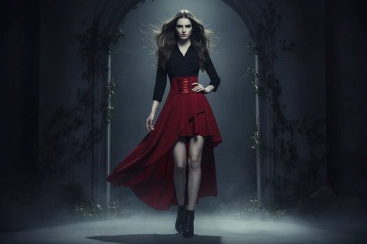 Gothic Skirt - Sorceress Sanctuary Black / S-Black / M-Black / L-Black / XL-Black / 2XL