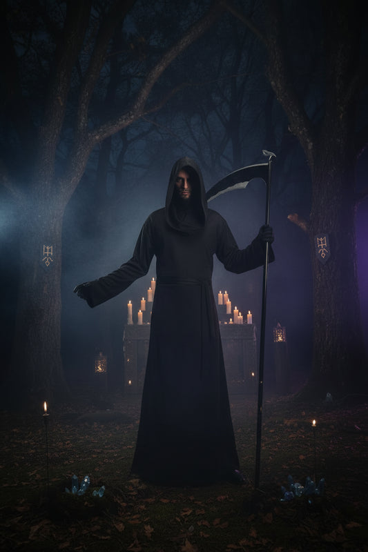 Big Male Black Devil Halloween Costume Sorceress Sanctuary