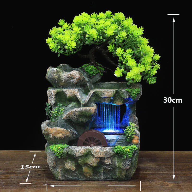 Exquisite Bonsai & Water Fountain