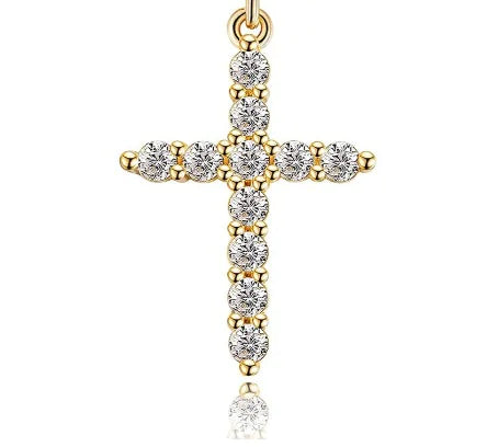 Rotatable Cross Crown Necklace Sorceress Sanctuary