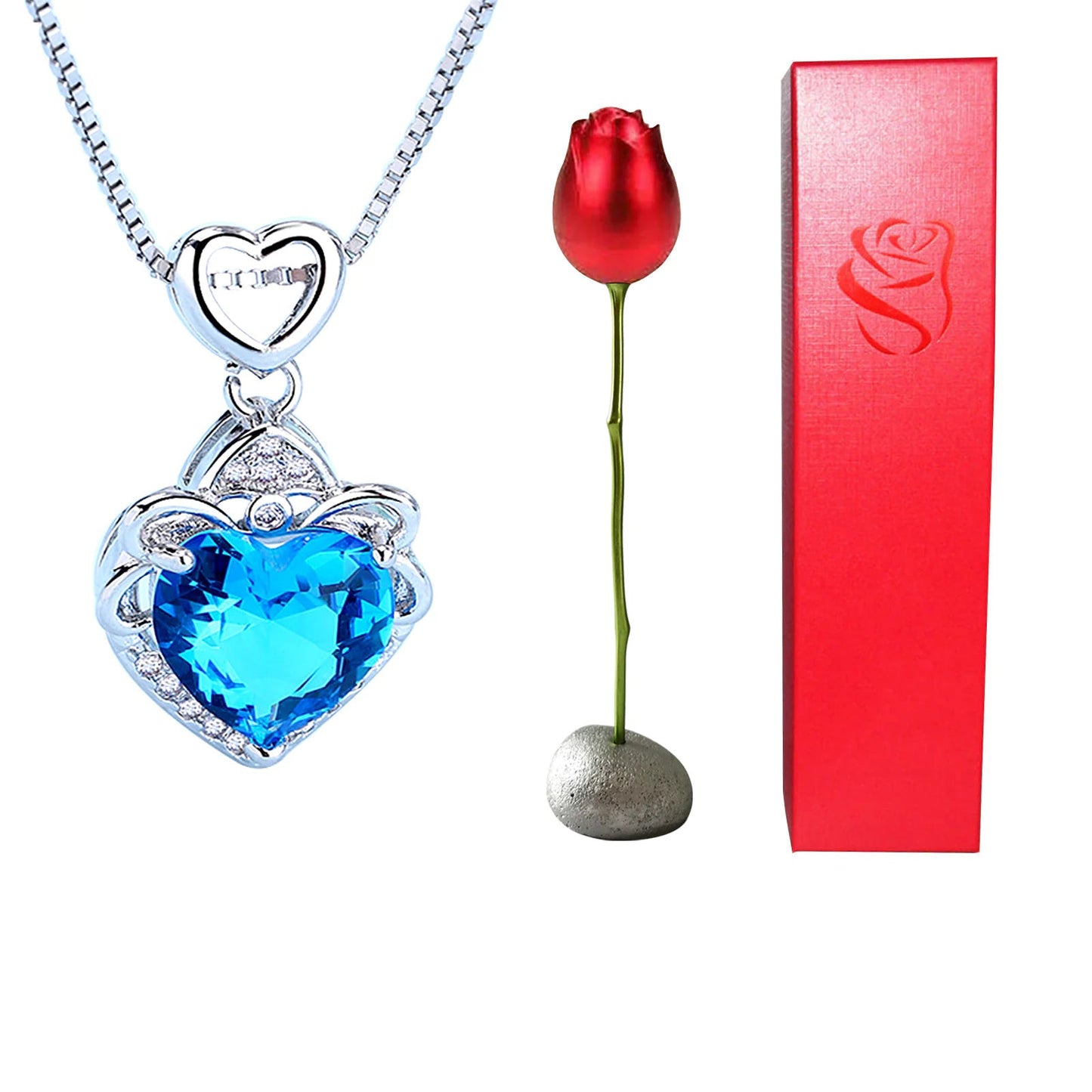 Heart Shaped Crystal Pendant Sorceress Sanctuary