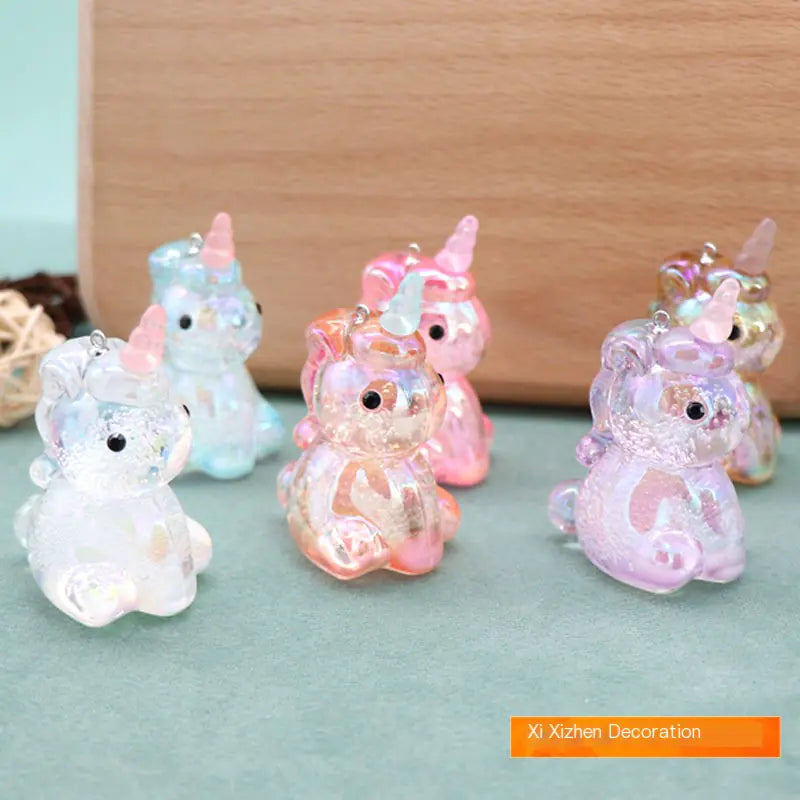 Unicorn Crystal Keychain