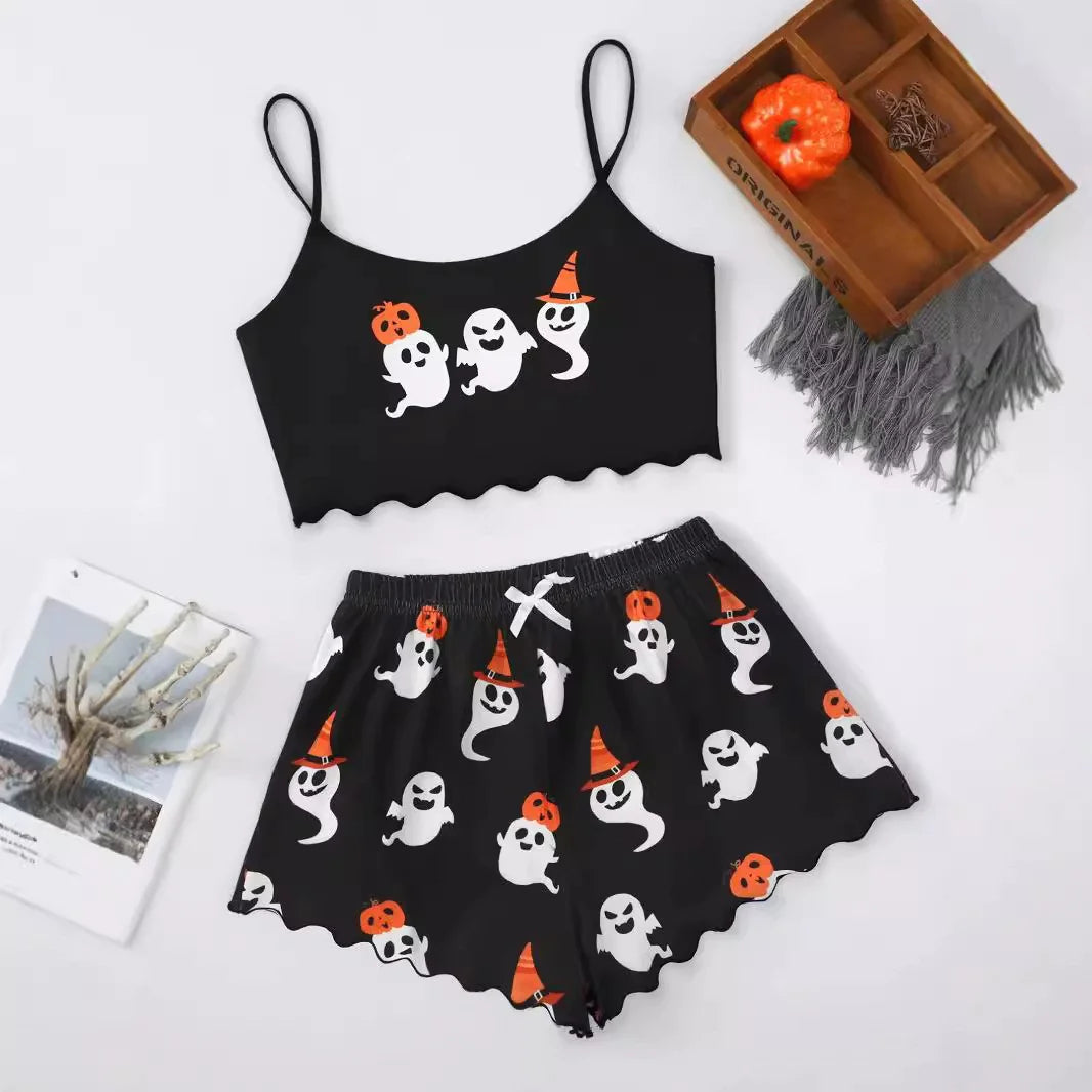 Cozy Halloween Pajama Set