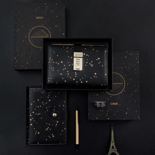 Starry Sky Lockable Journal