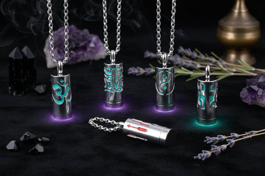 Incense Pendant Necklace - Sorceress Sanctuary 3style-5style-4style-1style-2style