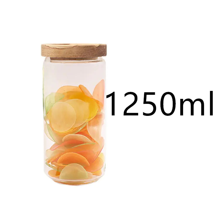 Premium Glass Storage Bottles