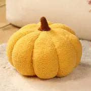 Plush Pumpkin Throw Pillow