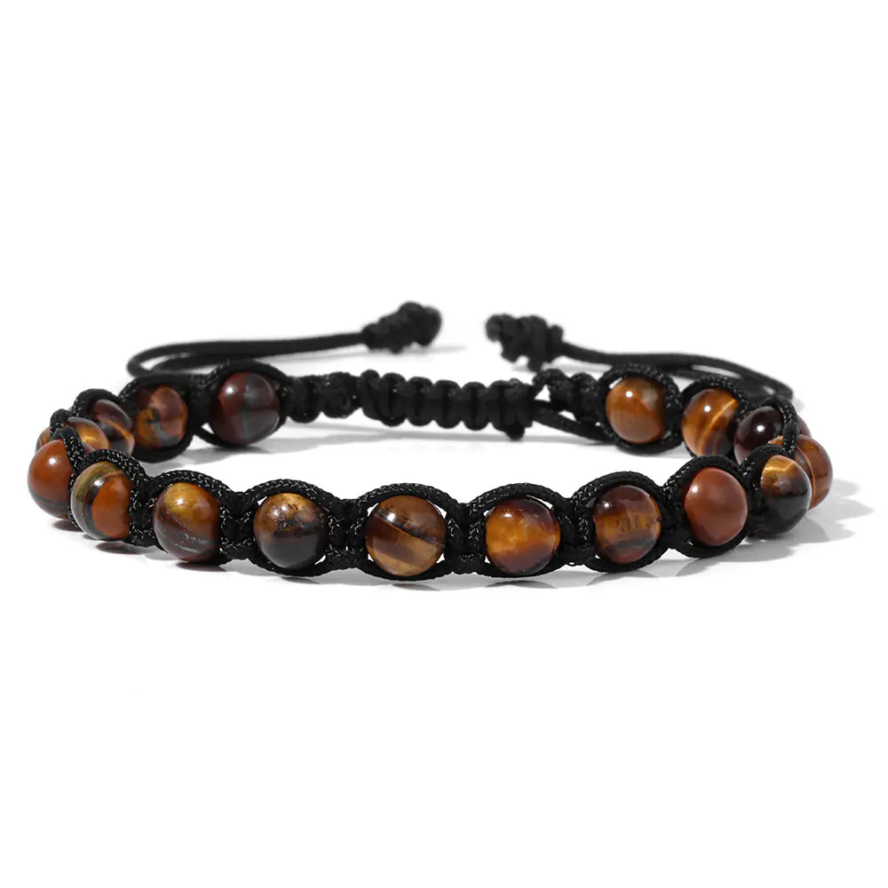 Natural Stone Crystal Beads Bracelet