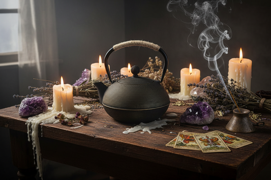 Japanese Teapot - Sorceress Sanctuary New Black / 520ml