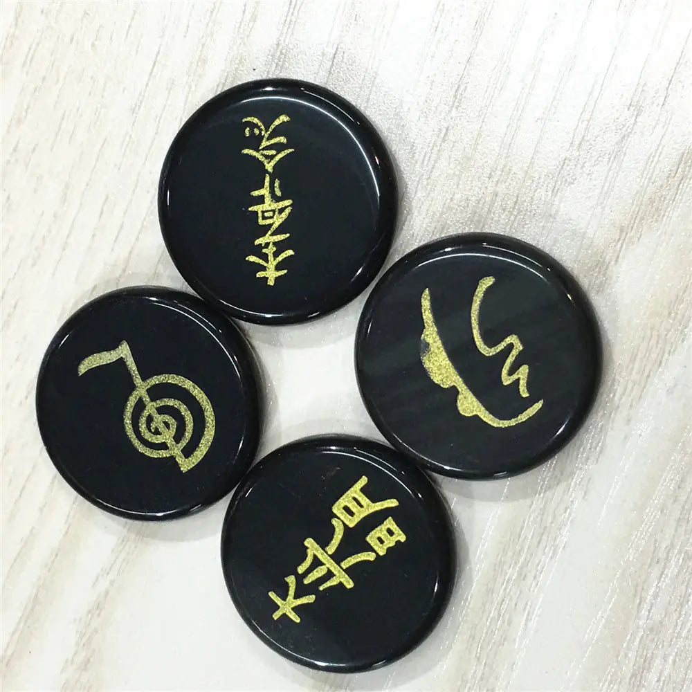 Natural Crystal Stone Energy Symbols