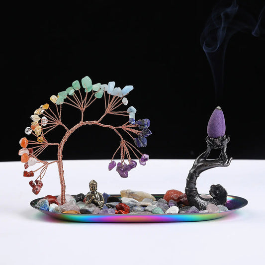 Crystal Lucky Tree | Incense Holder Sorceress Sanctuary