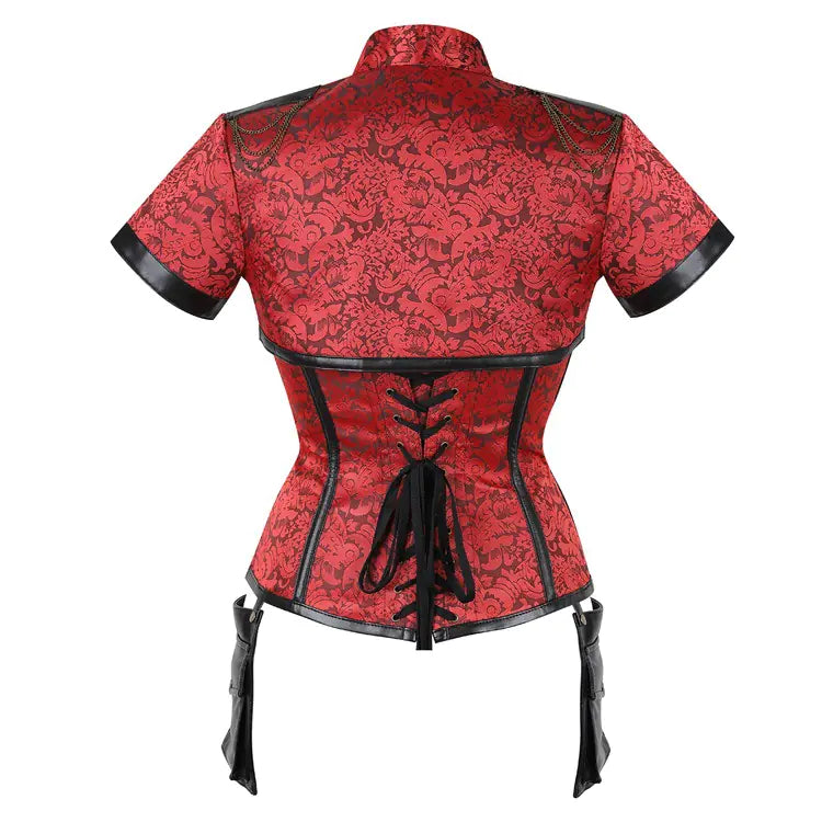 Gothic 4-Piece Corset Set