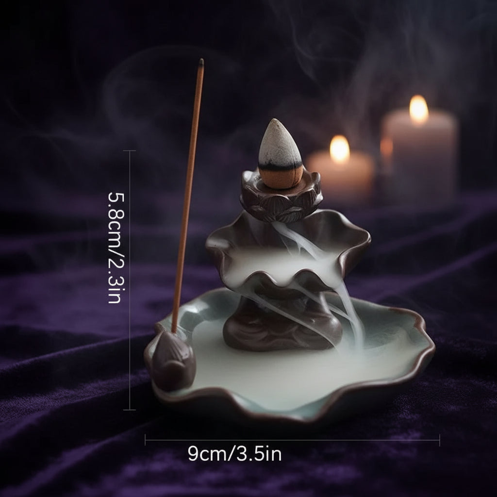 Mini Incense Burner - Sorceress Sanctuary Mountains And Rivers