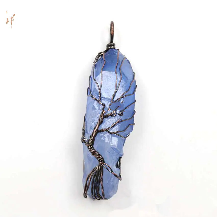 Rooted Crystal Pendant Sorceress Sanctuary