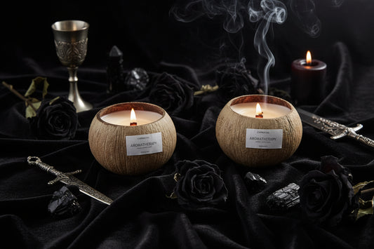 Mystic Coconut Candle - Sorceress Sanctuary Berry Sweetheart-Shangri La-Early Summer Lavender-English Pear And Freesia-Sunset Gardenia