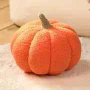 Plush Pumpkin Throw Pillow