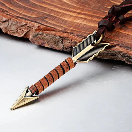Norse Arrow Necklace - Sorceress Sanctuary