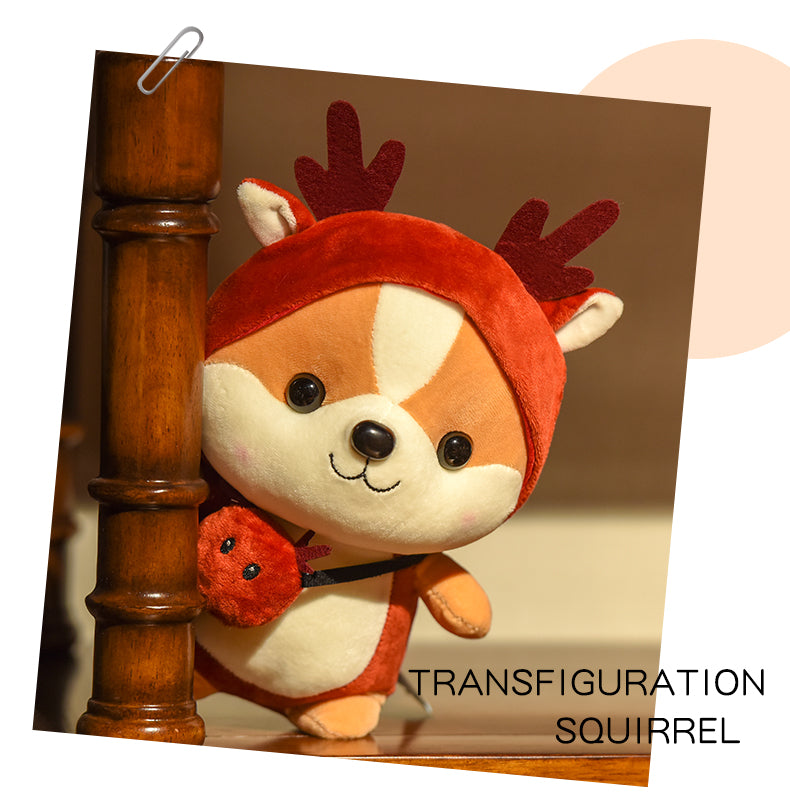 Cute Squirrel Plush | Transforming Dinosaur