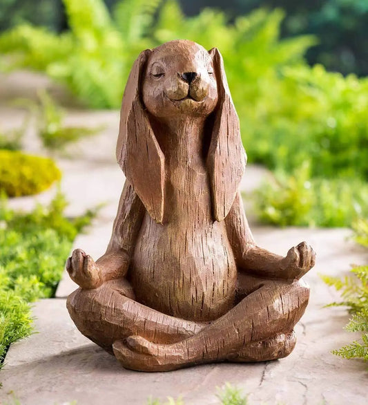 Zen Rabbit Sculpture