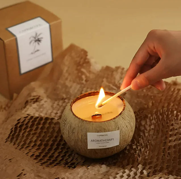 Coconut Fragrance Candle Sorceress Sanctuary