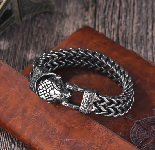 Titanium Viking Bracelet Sorceress Sanctuary