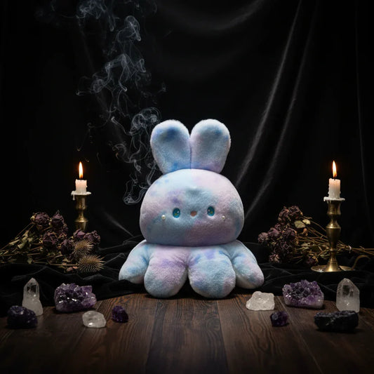 Octopus Rabbit Plush - Sorceress Sanctuary Pink And Green / 25cm-Pink And Green / 35cm-Pink And Green / 50cm-Pink And Green / 80cm-Pink Purple / 25cm