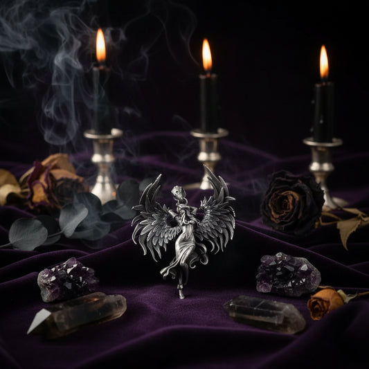 Angel Wings Lovers Pendant Sorceress Sanctuary