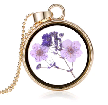 Dry Flower Pendant