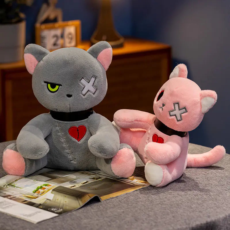 Dark Emotion Cat Plushie