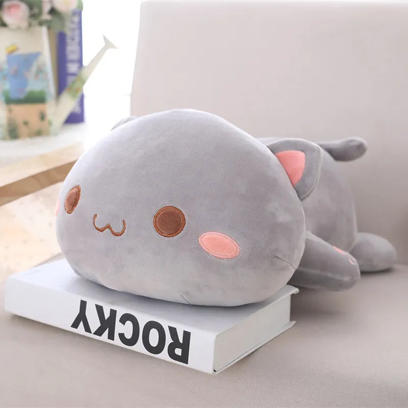 Grey & White Kitty Plushie Familiars
