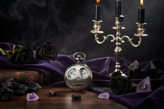 Pumpkin Pocket Watch - Sorceress Sanctuary Bronze / Arab ghost head-Baigu / Arab ghost head