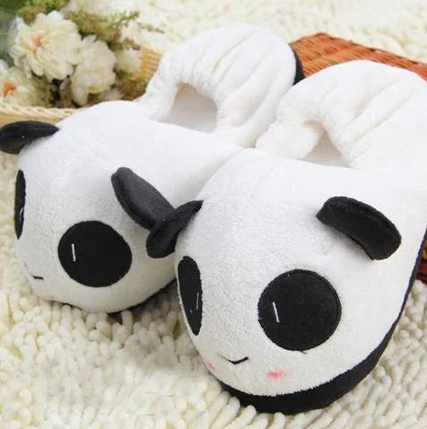Panda Plush Slippers