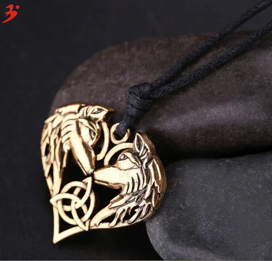 Celtic Wolf Necklace Sorceress Sanctuary