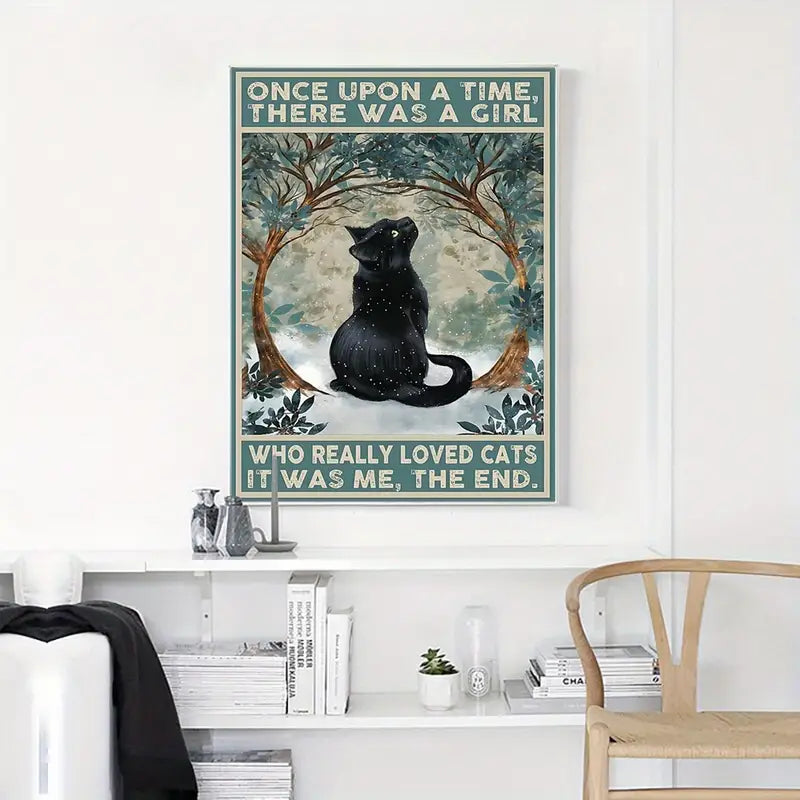 Wall Poster | Cat Lover Art Sorceress Sanctuary